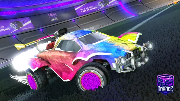 A Rocket League car design from toro769impasible