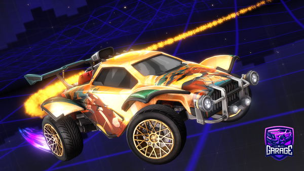 A Rocket League car design from DaniloDerAlbino