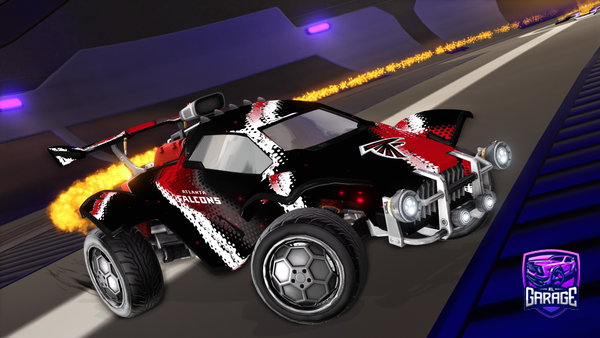 A Rocket League car design from Alphxzx