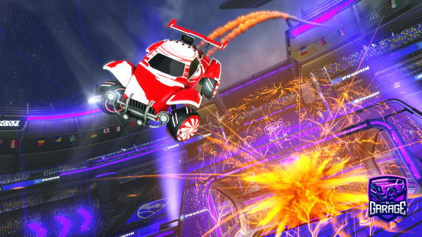 A Rocket League car design from Datboi403