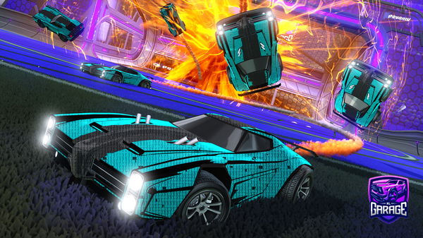 A Rocket League car design from MrTomate0201