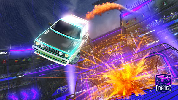 A Rocket League car design from sadspivey