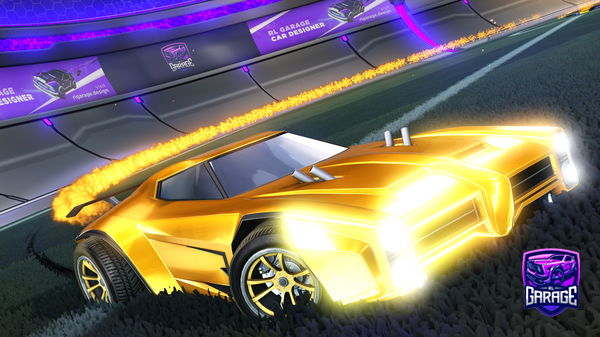A Rocket League car design from Dav4816_