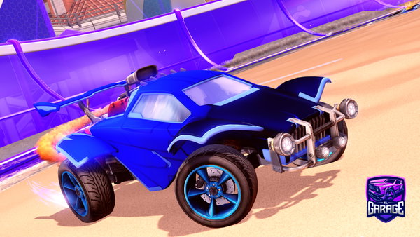 A Rocket League car design from tradeplsps5minijoppe