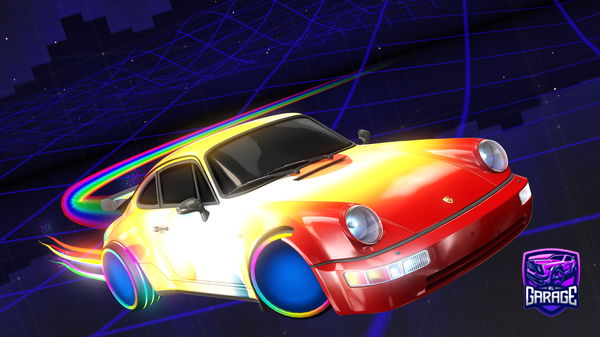 A Rocket League car design from Beastia6