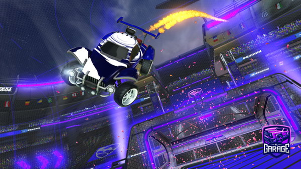 A Rocket League car design from Q2W2