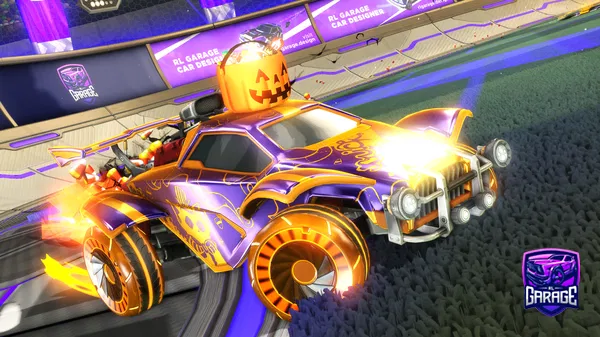 A Rocket League car design from IPU_GamingYT