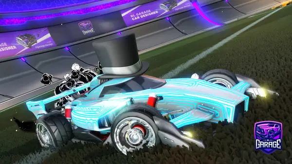 A Rocket League car design from mic9956