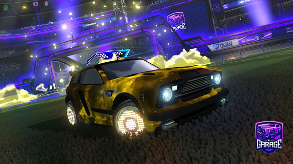 A Rocket League car design from TheNoob_125