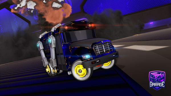 A Rocket League car design from andreamaxedit
