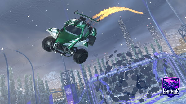 A Rocket League car design from renbu
