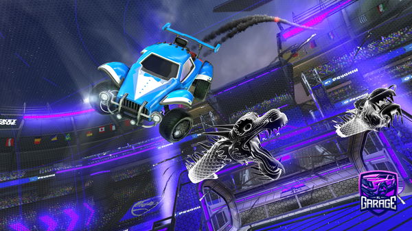 A Rocket League car design from JerryToyo