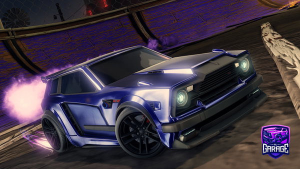 A Rocket League car design from TeeZee1257
