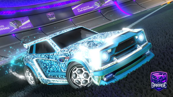 A Rocket League car design from PandaPaws22146