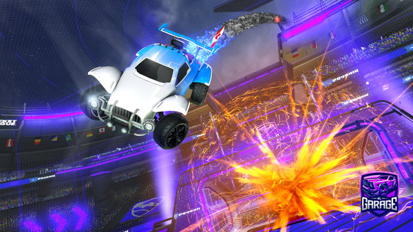 A Rocket League car design from Zaytezy