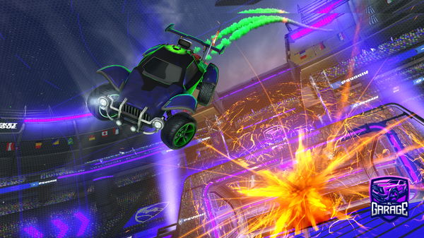 A Rocket League car design from PrimeTime90080