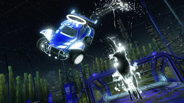 A Rocket League car design from cutxo