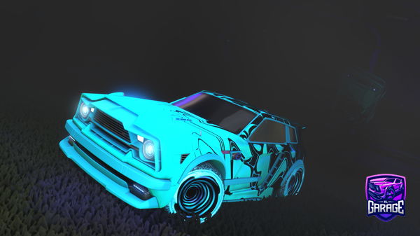 A Rocket League car design from NickPolk