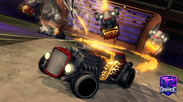 A Rocket League car design from Scrubby_RL