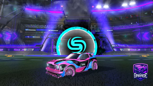 A Rocket League car design from ZapDasher