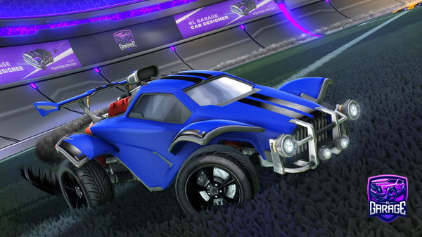 A Rocket League car design from sadsack443