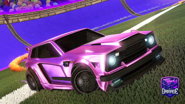 A Rocket League car design from CRYPTONSAB