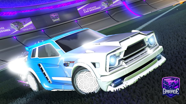 A Rocket League car design from Knockout