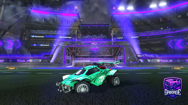 A Rocket League car design from deader