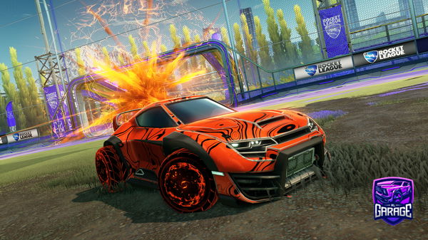 A Rocket League car design from Kaco