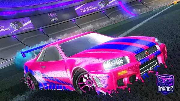 A Rocket League car design from Gabi_cbcc