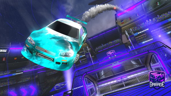 A Rocket League car design from Crouton_art