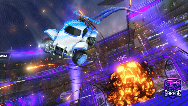 A Rocket League car design from Tsm_burgers10