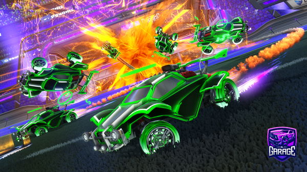 A Rocket League car design from Ghost_On_PS4