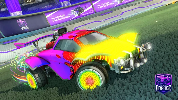 A Rocket League car design from TensiveZexal