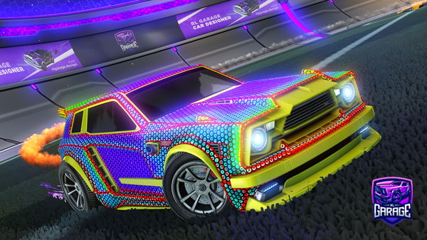 A Rocket League car design from slimgrimmy