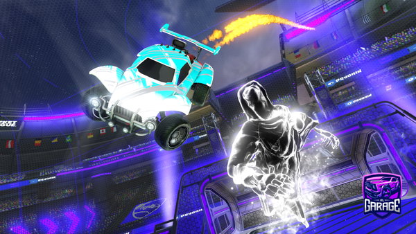 A Rocket League car design from jannike