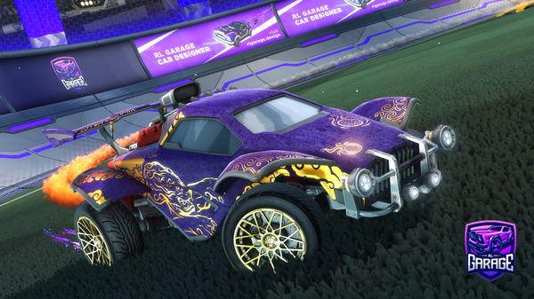 A Rocket League car design from FlorinKirito