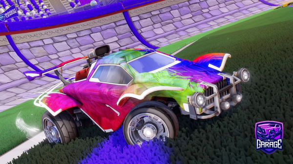 A Rocket League car design from BigSpazzard