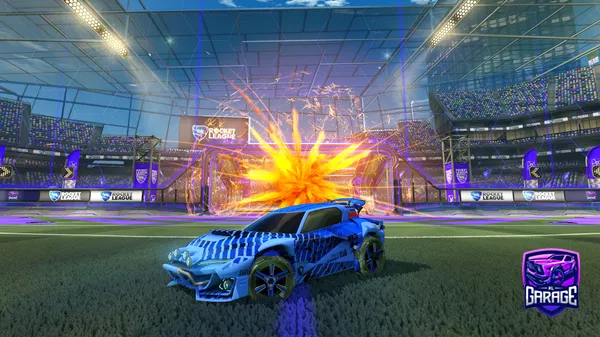 A Rocket League car design from Castrenza