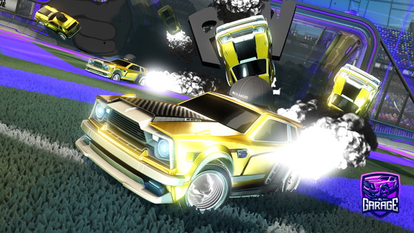 A Rocket League car design from Ghost65570