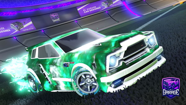 A Rocket League car design from Cluckmaster424