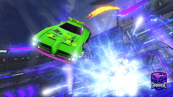 A Rocket League car design from raijinrl