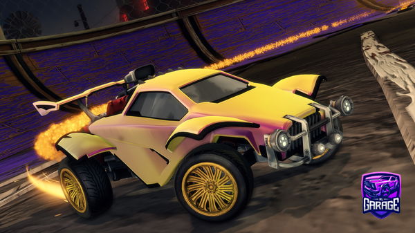 A Rocket League car design from NemoDory