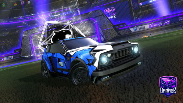 A Rocket League car design from EnriqueFut