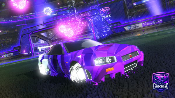 A Rocket League car design from Psn_manchu1234