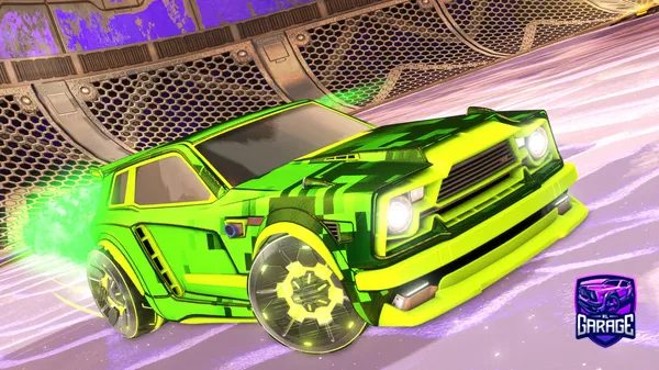 A Rocket League car design from ZekieSneaky