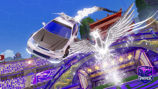 A Rocket League car design from Iceword