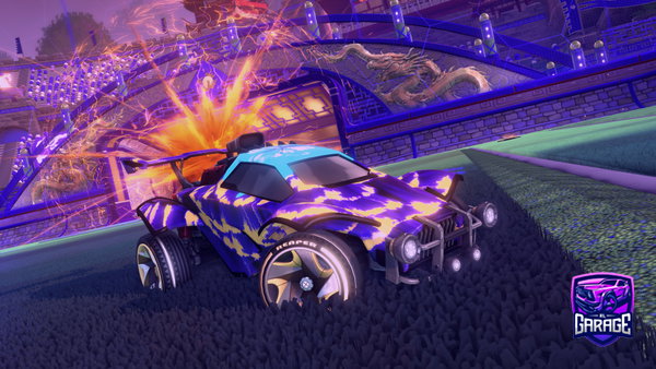 A Rocket League car design from GODViN