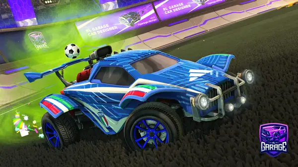 A Rocket League car design from Macgee