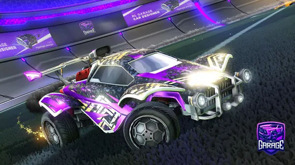 A Rocket League car design from matchbanana